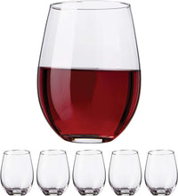 Load image into Gallery viewer, Stemless Wine Glass 18oz Pack Of 6
