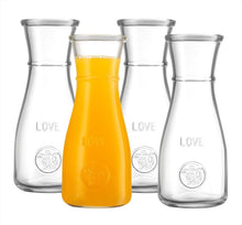 Load image into Gallery viewer, Glass Carafe LOVE Engraved 750ml
